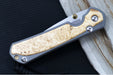 Chris Reeve Knives Small Sebenza 31 - Drop Point / Box Elder Inlay (A4) S31-1108 - Northwest Knives