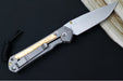 Chris Reeve Knives Small Sebenza 31 - Drop Point / Box Elder Inlay (A6) S31-1108 - Northwest Knives
