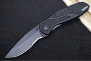 Kershaw 1670GBBLKST Blur Glassbreaker - Black 14C28N Blade / Black Anodized Aluminum Handle / Glass Breaker - Northwest Knives