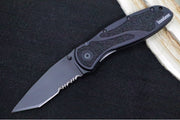 Kershaw 1670TBLKST Blur - Black Tanto 14C28N Blade / Black Anodized Aluminum Handle - Northwest Knives