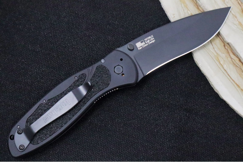 Kershaw 1670BLK Blur Assisted Knife - Black Blade / Black Handle - Northwest Knives