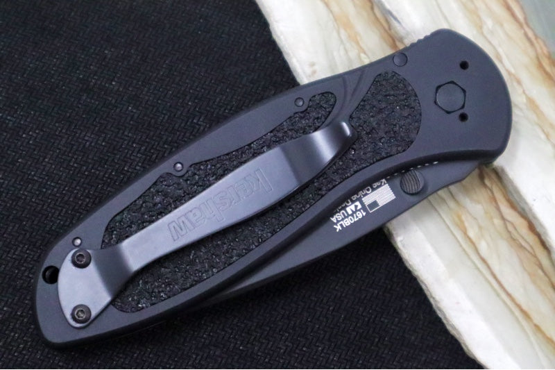 Kershaw 1670BLK Blur Assisted Knife - Black Blade / Black Handle - Northwest Knives
