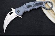 Fox Knives Karambit - Grey Aluminum Handle / N690Co Blade / Emerson Wave - 01FX478 - Northwest Knives