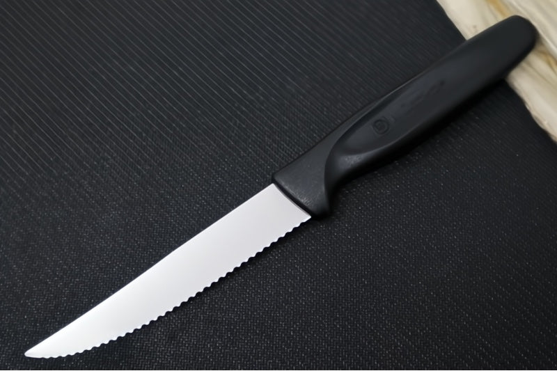 Garage Sale Wusthof Zest 12pc Steak Knife Set - Serrated Blades / Black Handle - Northwest Knives