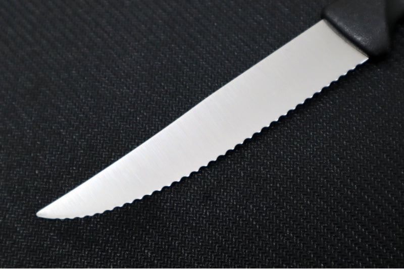 Garage Sale Wusthof Zest 12pc Steak Knife Set - Serrated Blades / Black Handle - Northwest Knives