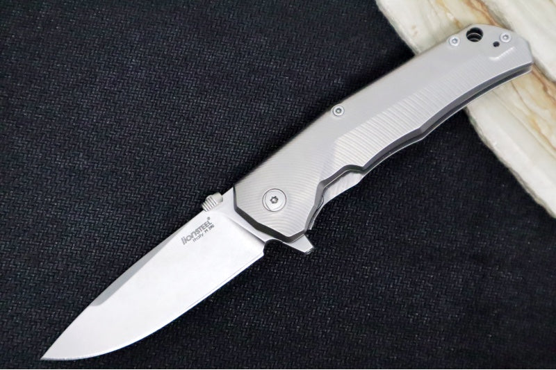 Lionsteel TRE Three Rapid Exchange Flipper - TRE-GY - Northwest Knives