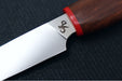 Corey Dunlap Custom Knives - Inazuma 3.5" Paring Knife - Western Style Ironwood Handle ZC0002590 - Northwest Knives