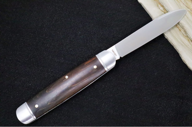 Boker Cattle Knife Slipjoint - Curly Birch Handle 110910