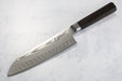 Cangshan Cutlery MAYA Series 7" Santoku Knife - Forged X-7 Damascus - Octagon African Blackwood Handle - Dark Walnut Magnetic Sheath 501905 - Northwest Knives