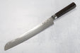 Cangshan Cutlery MAYA Series 9" Bread Knife - Forged X-7 Damascus - Octagon African Blackwood Handle - Dark Walnut Magnetic Sheath 501868 - Northwest Knives