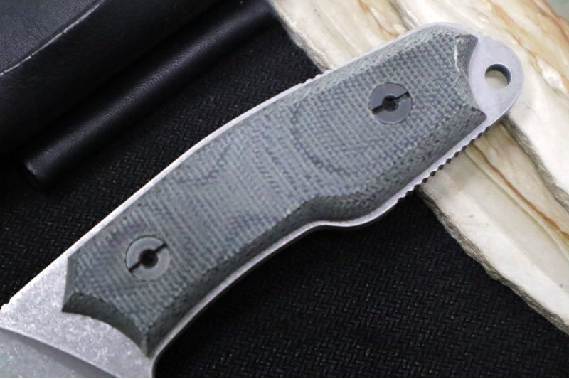 Boker Arbolito El Heroe Fixed Blade - Black Micarta Handle 02BA371M