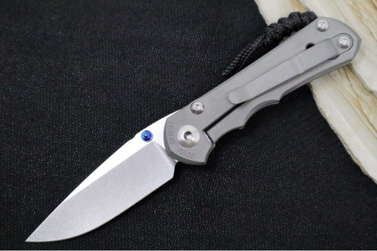 Pre-Owned Chris Reeve Knives Small Inkosi LEFT HAND - Drop Point / CPM-S35VN / Titanium Handle SIN-1001