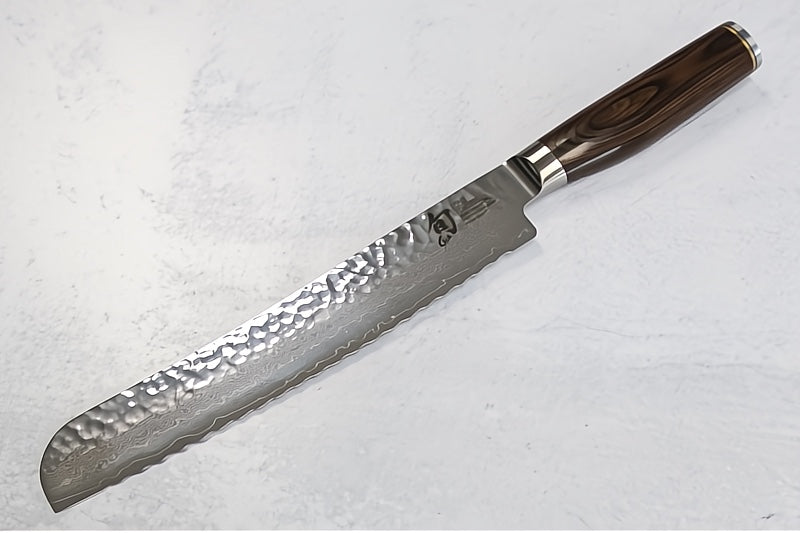 Shun Premier - 9" Bread Knife - 69 Layered Damscus - Made in Seki City, Japan - Northwest Knives