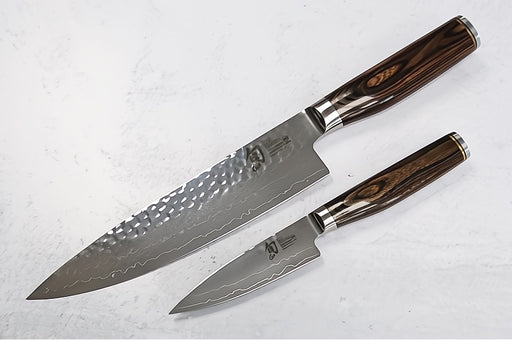 Shun Premier - 2pc Starter Set - 69 Layered Damscus - Made in Seki City, Japan - Northwest Knives