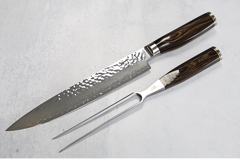 Shun Premier - 2pc Carving Set - 69 Layered Damscus - Made in Seki City, Japan