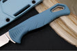 Benchmade 18030 Fishcrafter 5" Fixed Blade - CPM-Magnacut Steel / Trailing Point Blade / Depth Blue Santoprene Handle / Sonar Gray Injection Molded Sheath - Northwest Knives