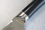 Shun Shiranami - 4" Paring Knife - Wave Patterned 71 Layered Dual Core Damascus - Prussian Blue Jute Micarta Handle - Made in Seki City, Japan - Northwest Knives