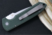 Pro Tech Rockeye Auto - Green Carbide Textured Anodized Aluminum Handle / Stonewashed Magnacut Blade / Blasted Hardware and Clip LG3105-GREEN - Northwest Knives