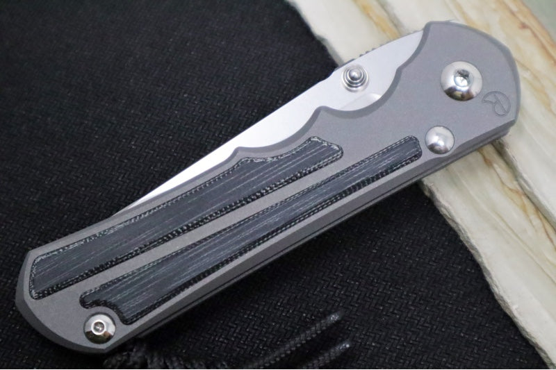 Chris Reeve Knives Large Inkosi - Insingo Blade /  Black Micarta Inlay / CPM-Magnacut Steel LIN-1028