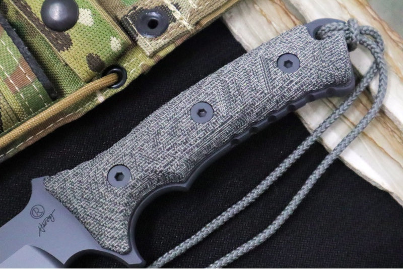 Chris Reeve Knives Pacific 7" Fixed Blade - Plain Edge Blade / Micarta Handle / CPM-Magnacut PAC-1000 - Northwest Knives