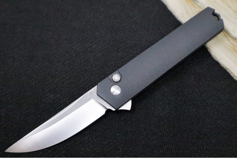 Boker Kwaiken Compact Flipper - Black Anodized Aluminum Handle / Kwaiken Blade / CPM-Magnacut Steel 110073 - Northwest Knives