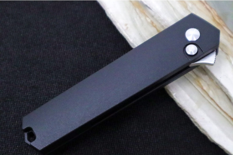 Boker Kwaiken Compact Flipper - Black Anodized Aluminum Handle / Kwaiken Blade / CPM-Magnacut Steel 110073 - Northwest Knives