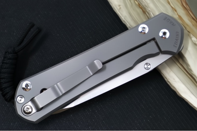 Chris Reeve Knives Large Sebenza 31 CGG "Forever Flag" - Insingo Blade / Magnacut Steel / Titanium Handle L31-1508