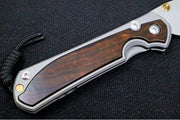 Chris Reeve Large Sebenza 31 LEFT HAND - Insingo Blade / Macassar Ebony Inlay / CPM-Magnacut Steel (A1) L31-1129 - Northwest Knives