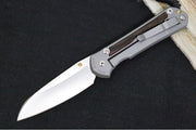 Chris Reeve Large Sebenza 31 LEFT HAND - Insingo Blade / Macassar Ebony Inlay / CPM-Magnacut Steel (A1) L31-1129 - Northwest Knives