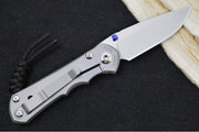 Chris Reeve Knives Small Inkosi Glass Blasted - Drop Point / CPM-Magnacut Steel / Glass Blasted Titanium Handle SIN-1108 - Northwest Knives