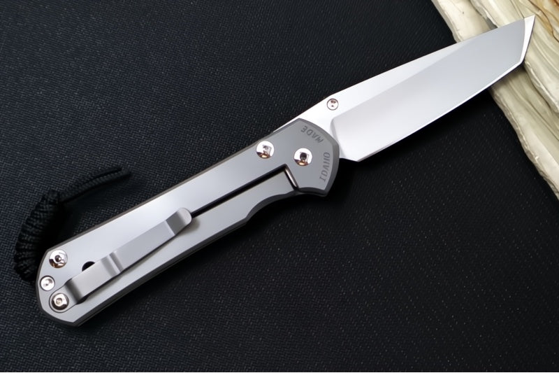 Chris Reeve Knives Large Sebenza 31 CGG "Forever Flag" - Tanto Blade / Magnacut Steel / Titanium Handle L31-1510