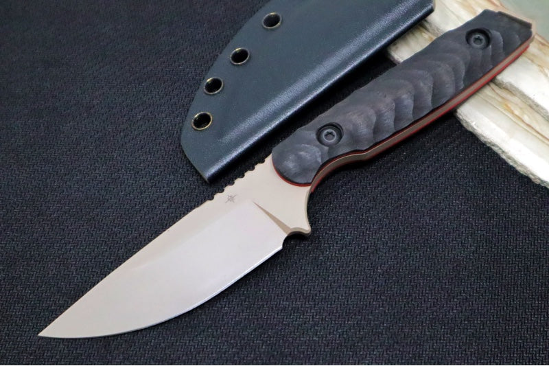 Toor Knives Field 3.0 Canyon Drab - Canyon Drab KG Gunkote Finished Blade / CPM-3V Steel / Black G-10 Handle / Kydex Sheath