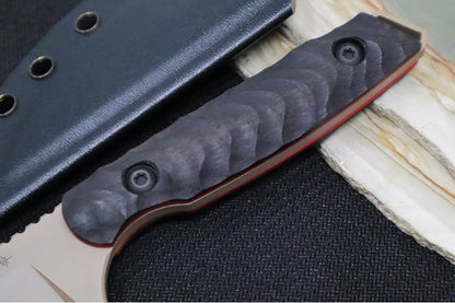 Toor Knives Field 3.0 Canyon Drab - Canyon Drab KG Gunkote Finished Blade / CPM-3V Steel / Black G-10 Handle / Kydex Sheath