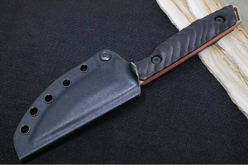 Toor Knives Field 3.0 Canyon Drab - Canyon Drab KG Gunkote Finished Blade / CPM-3V Steel / Black G-10 Handle / Kydex Sheath