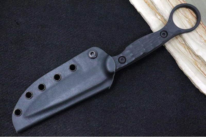Toor Knives Serpent S Socom Black - Socom Black KG Gunkote Blade / CPM-M4 Steel / Black G-10 Handle / Kydex Sheath