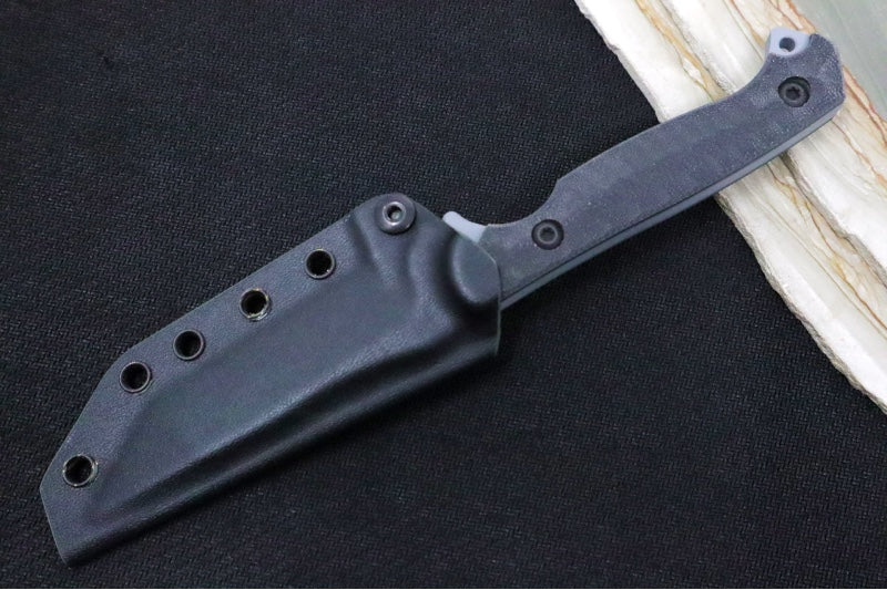 Toor Knives Krypteia T Phantom Grey - Phantom Grey KG Gunkote Finished Blade / CPM-M4 Steel / Black G-10 Handle / Kydex Sheath