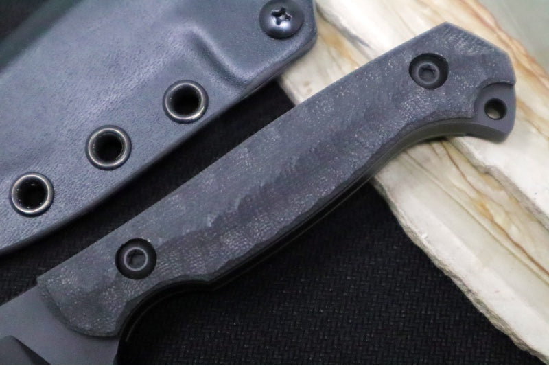 Toor Knives Krypteia S Socom Black - Socom Black KG Gunkote Finished Blade / CPM-M4 Steel / Black G-10 Handle / Kydex Sheath