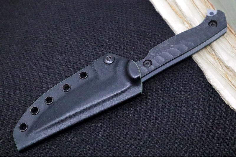 Toor Knives Krypteia S Phantom Grey - Phantom Grey KG Gunkote Finished Blade / CPM-M4 Steel / Black G-10 Handle / Kydex Sheath