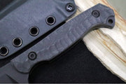 Toor Knives Krypteia T Socom Black - Socom Black KG Gunkote Finished Blade / CPM-M4 Steel / Black G-10 Handle / Kydex Sheath - Northwest Knives