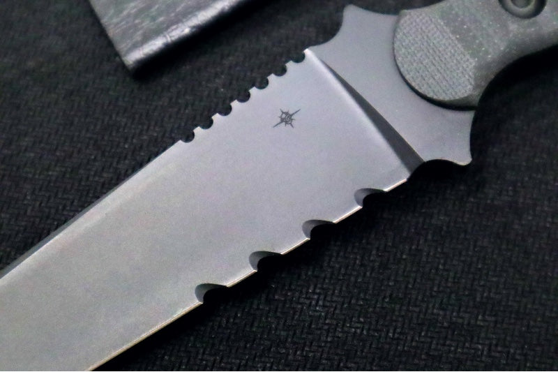 Toor Knives Overlord Shadow Black  - Shadow Black KG Gunkote Finished Blade / CPM-154 Steel / Black G10 Handle / Kydex Sheath