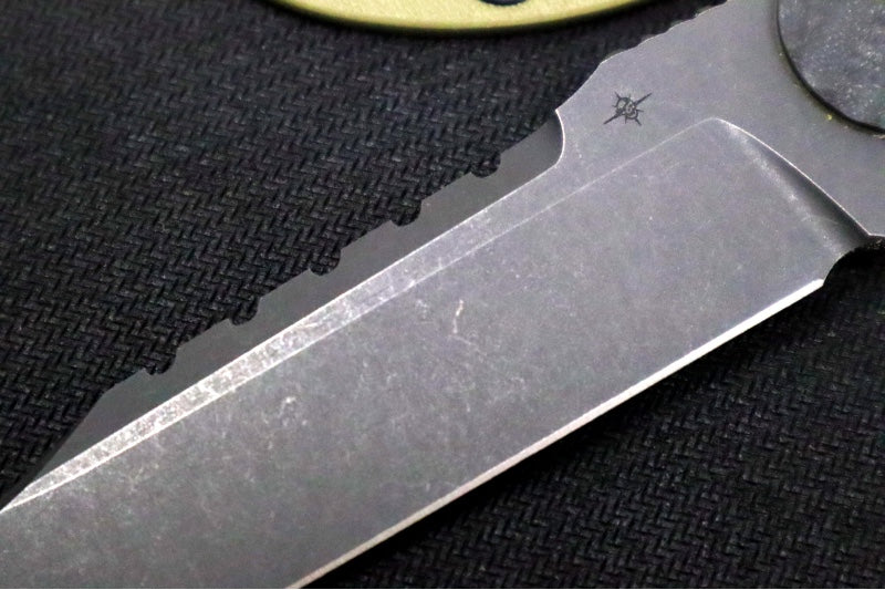 Toor Knives Crewman Bomber Black - Black Oxide Finished Blade / CPM-CruWear Steel / Bomber Black G10 Handle / Kydex Sheath