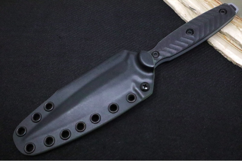 Toor Knives Specter - Phantom Grey KG Gunkote Finished Blade / CPM-M4 Steel / Black G10 Handle / Kydex Sheath