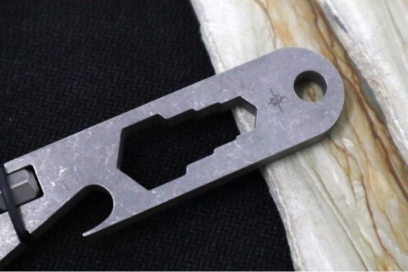 Toor Knives Multi-tool Keychain - Natural Anodized Finish / Titanium Steel