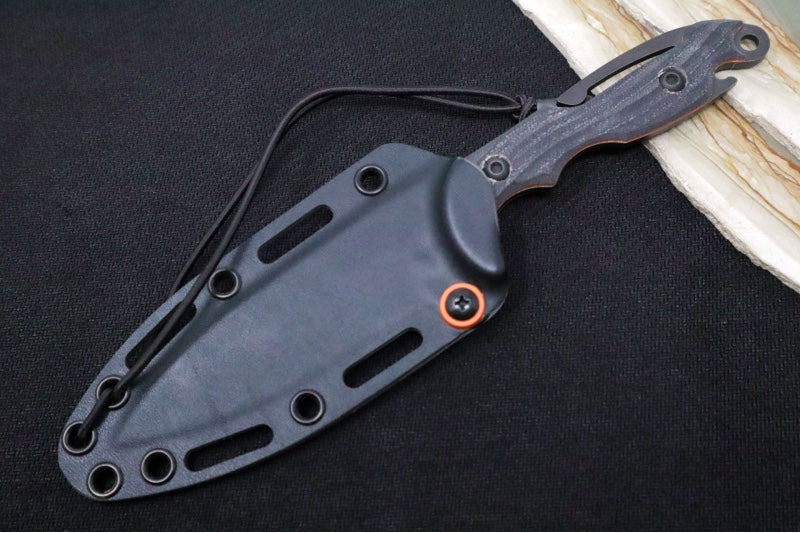 Toor Knives M.U.F. Diver - Black Oxide Finished Blade / CPM-Cruwear Steel / Havoc Black G10 Handle / Kydex Sheath