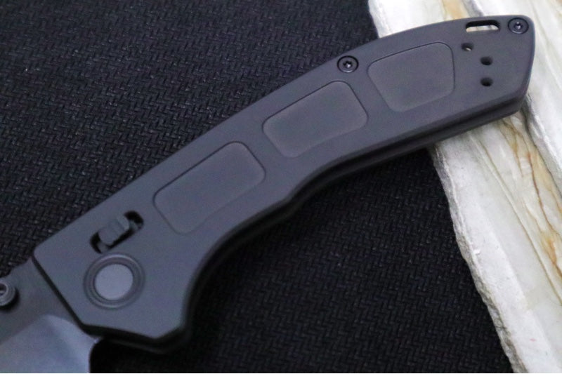 Benchmade 743BK-01 Mini Narrows Folder - Black DLC Titanium Handle / CPM-20CV Steel / Drop Point Blade / Black DLC Polished Blade Finish - Northwest Knives