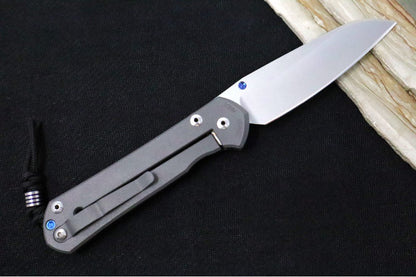 Preowned Chris Reeve Knives Large Sebenza 21  - Insingo Blade / Black Carbon Fiber Front Handle Scale / CPM-S35VN