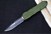 Guardian Tactical Recon 035 G2 - CPM-Magnacut Steel / Two-Toned Finish / Spear Point Blade with Serrates / OD Green Anodized Aluminum Handle 98212G2 - Northwest Knives