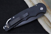 Pro Tech Tactical Response 4 Auto Skull Ltd Edition - Black Aluminum Handle & Sterling Silver Skull / Black DLC Finish / Abalone Push Button / 154CM Blade TR-4.70 - Northwest Knives