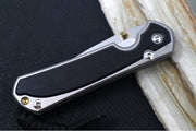 Chris Reeve Knives Small Sebenza 31 Polished - Drop Point Blade in CPM-Magnacut / Bog Oak Inlay (A8) S31-1620 - Northwest Knives