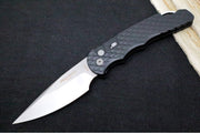 Pro Tech Tactical Response 4 Auto - Black Feather Textured Handle / CPM-Magnacut Steel / Stonewash Finish T4105-F - Northwest Knives